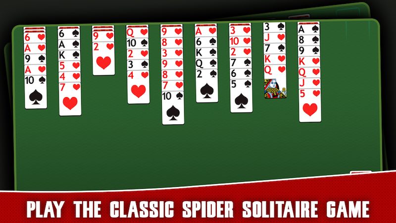 Solitaire Spider Classic (1, 2, 4 suits) — jokatzeko online free on Playhop